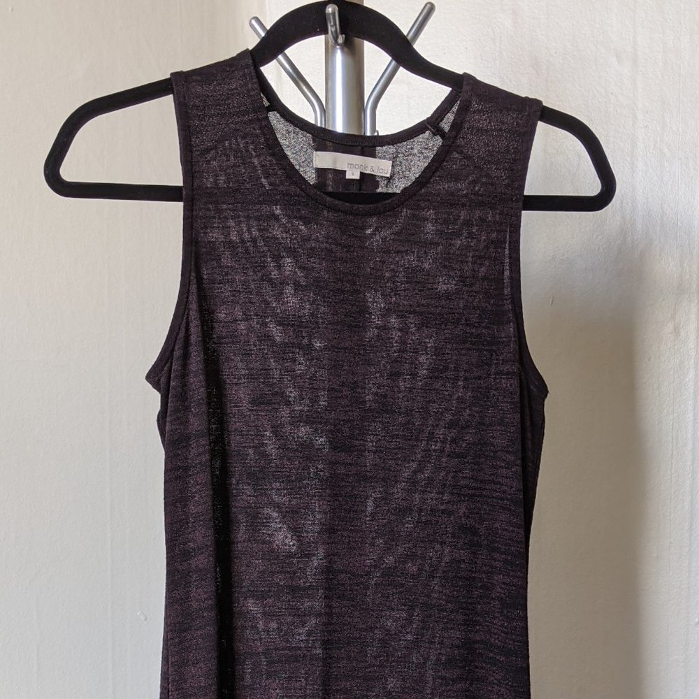 *LAST CHANCE* Monk & Lou Maroon Heather Knit Dress